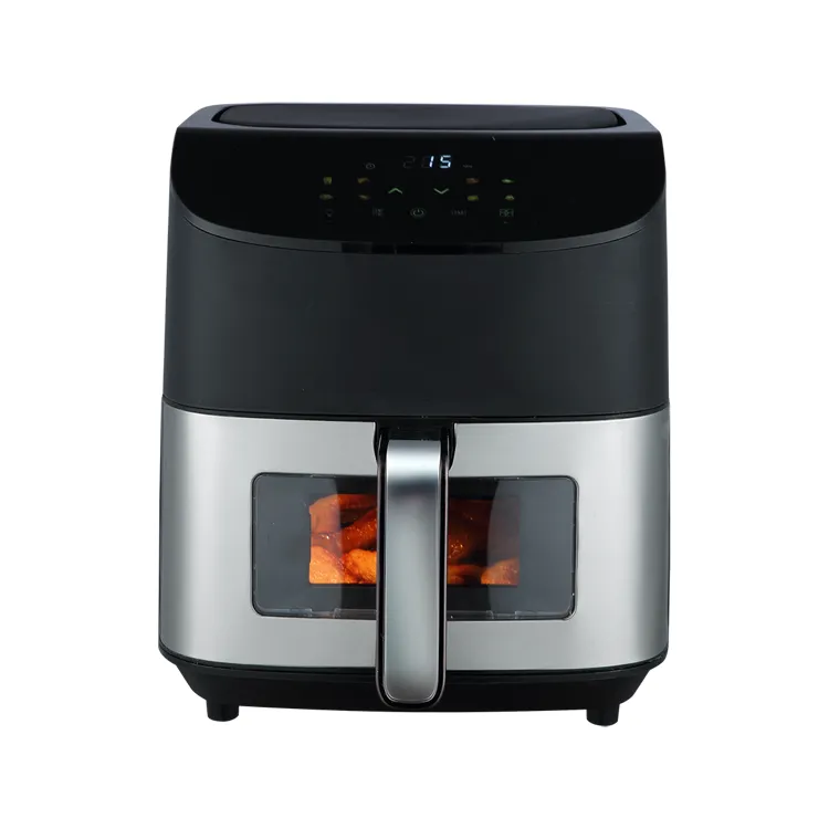 Friggitrice ad aria digitale con finestra 6L